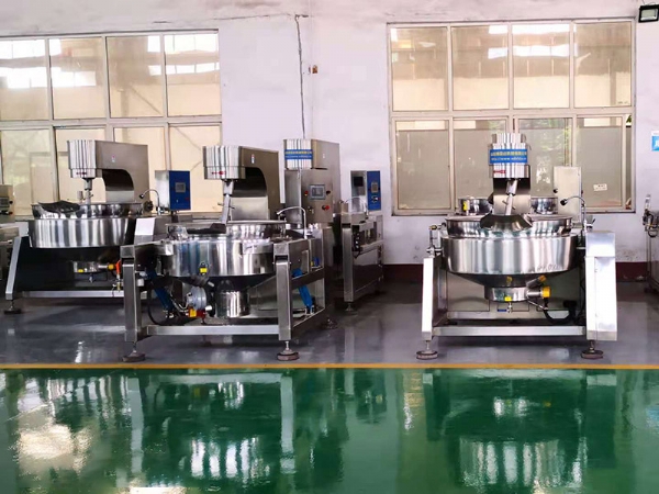 全自動(dòng)行星攪拌電加熱炒鍋